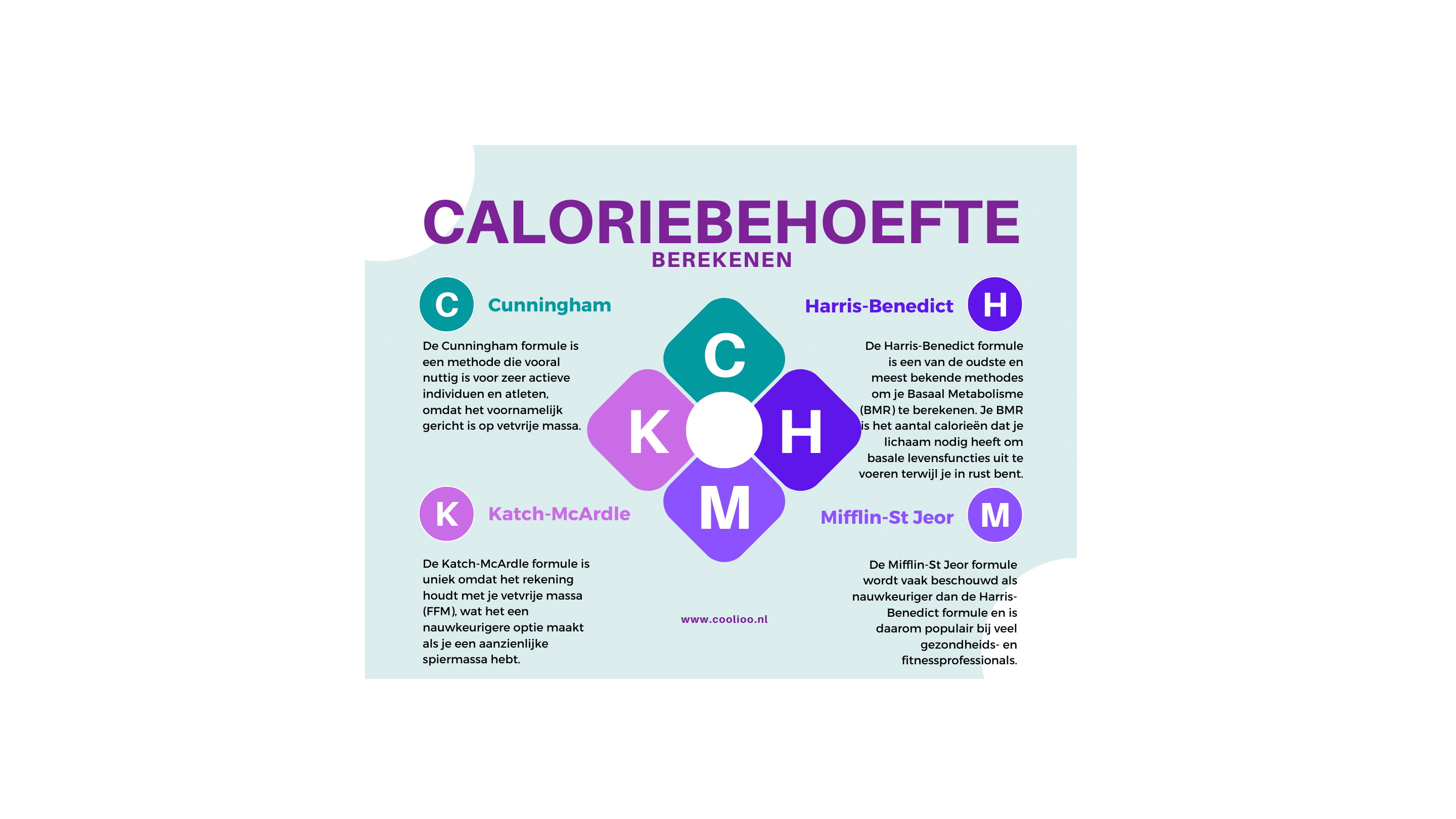 caloriebehoefte berekenen