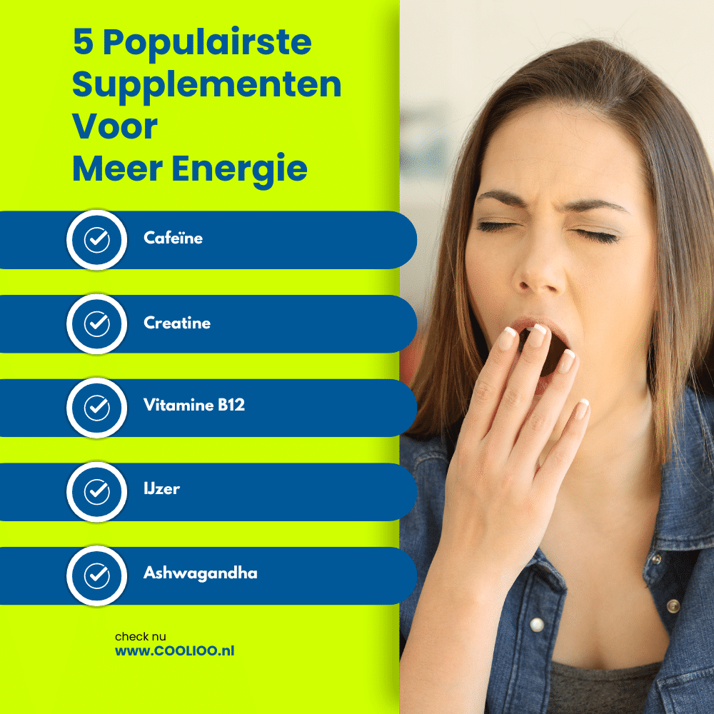voedingssupplementen voor meer energie