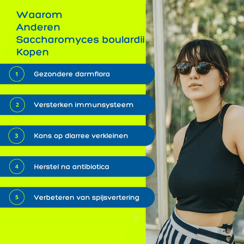 Saccharomyces boulardii kopen