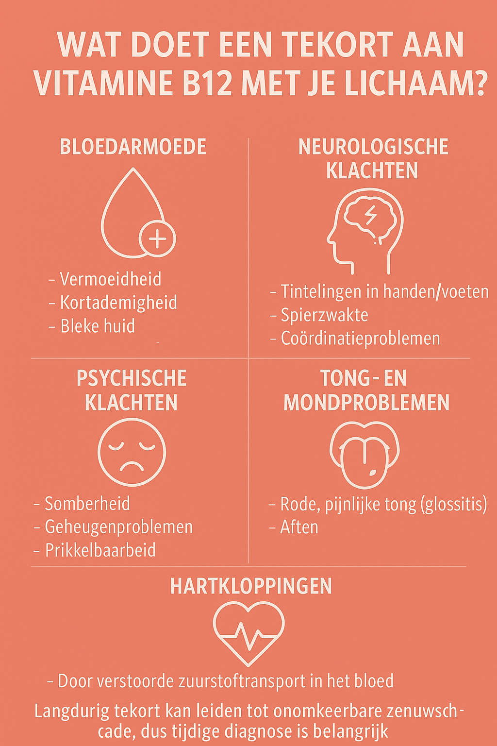 Vitamine b12 tekort aanvullen