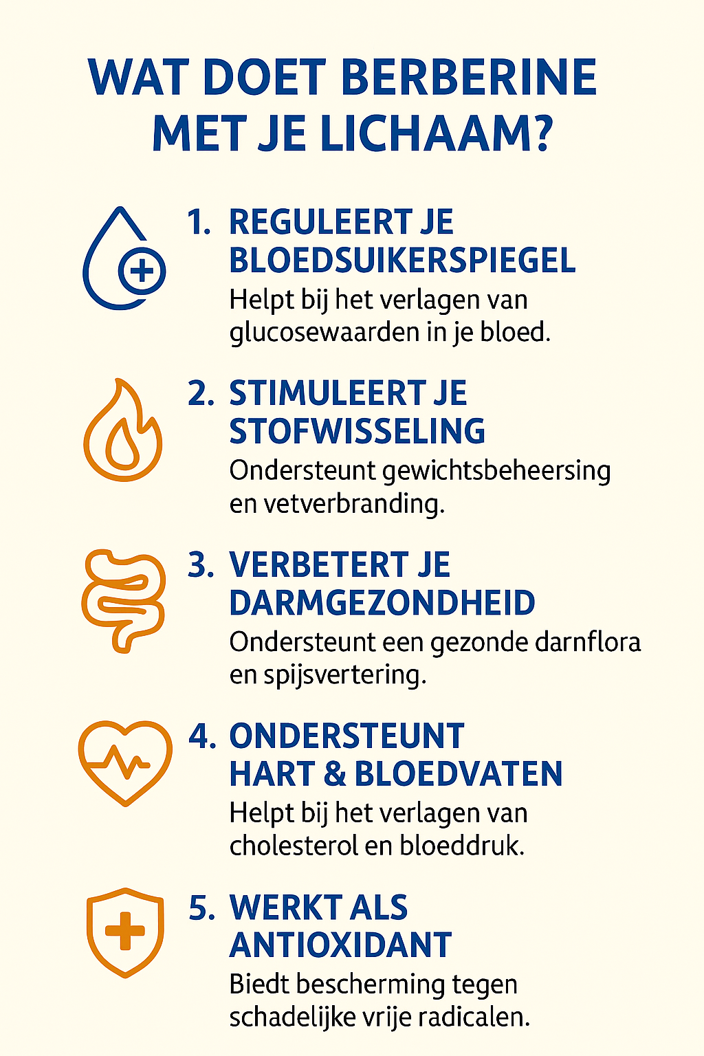 Wat doet berberine voor je