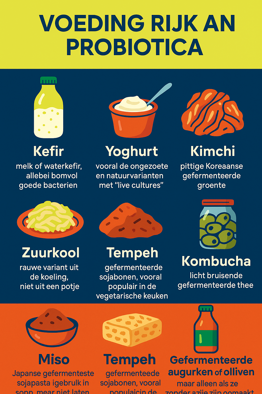 Welke voeding bevat veel probiotica Welke voeding bevat veel probiotica