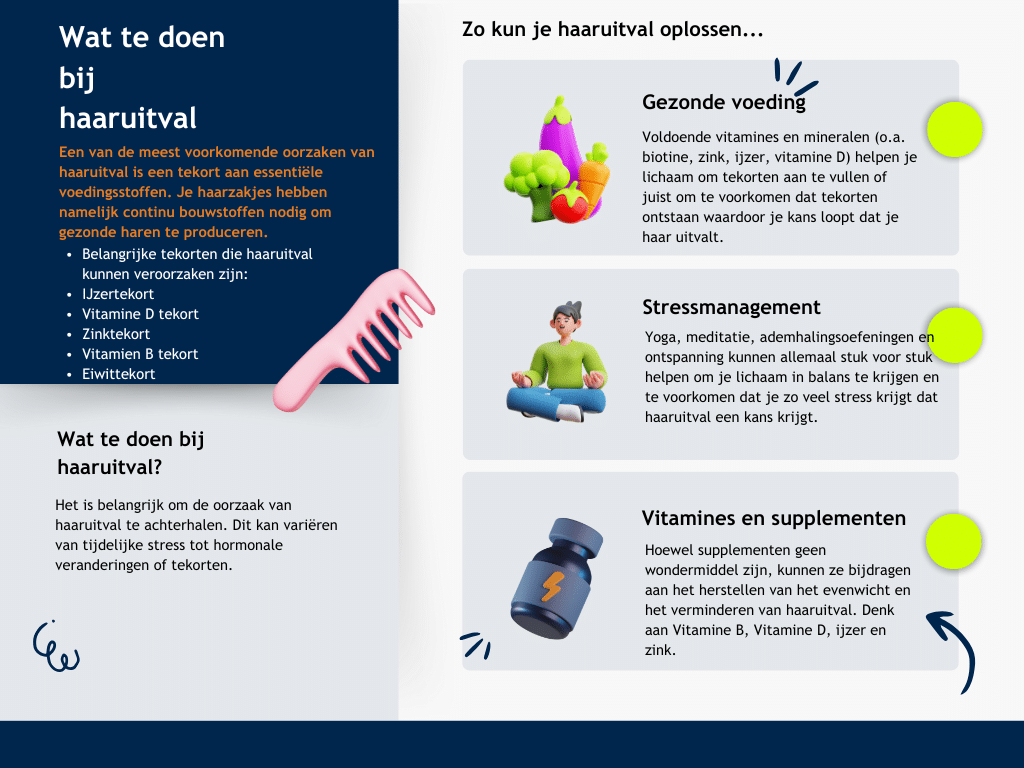 Wat kun je doen bij haaruitval