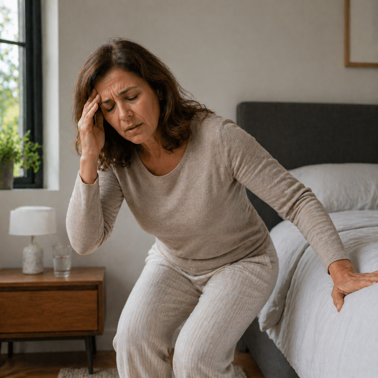 Zwart voor ogen bij opstaan